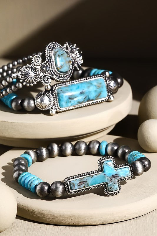 Cross Bracelet Set