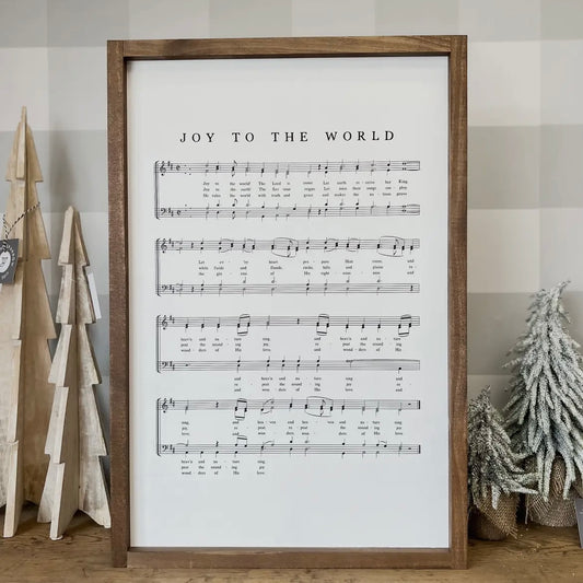 Joy to the World Sign