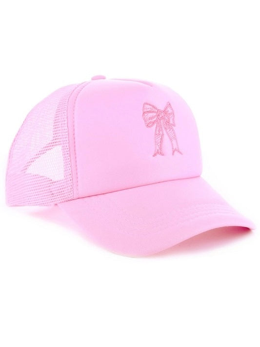 Coquette Trucker Hat - Pink