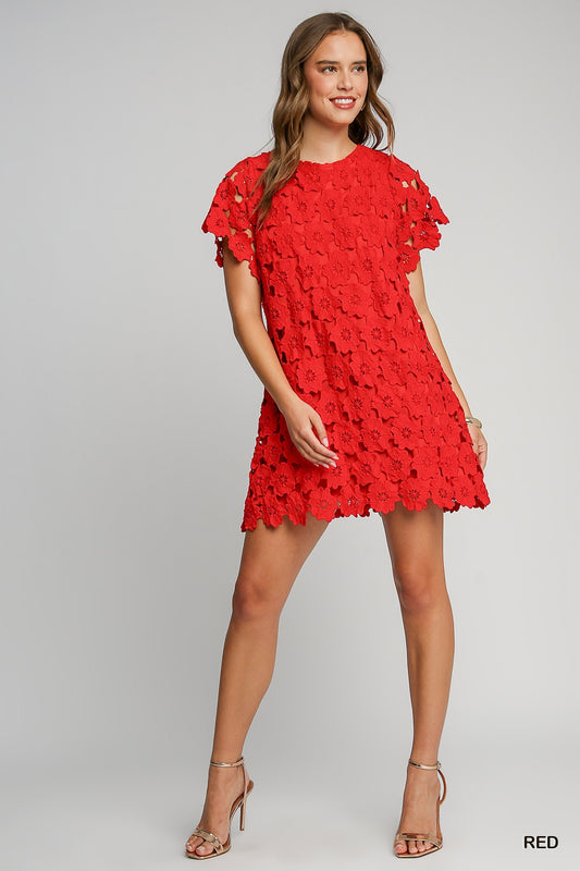 Red Lace Dress