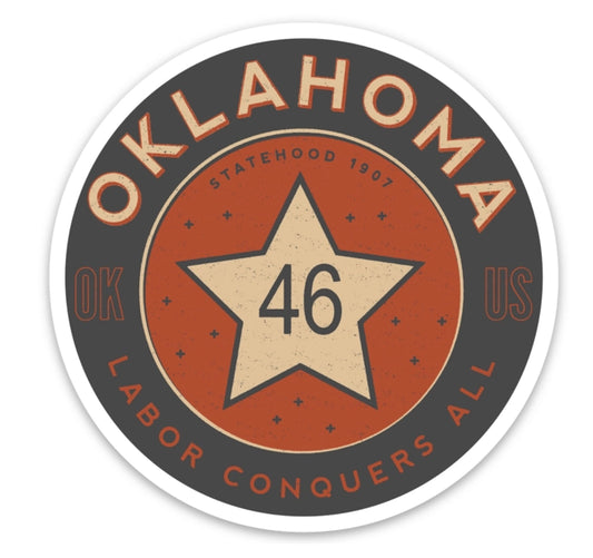 Oklahoma 46 Magnet