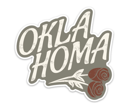 Oklahoma Rose Magnet