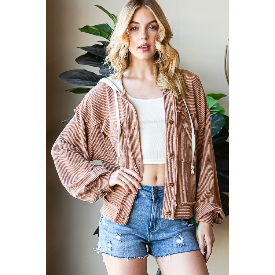 Hoodie Crop Jacket