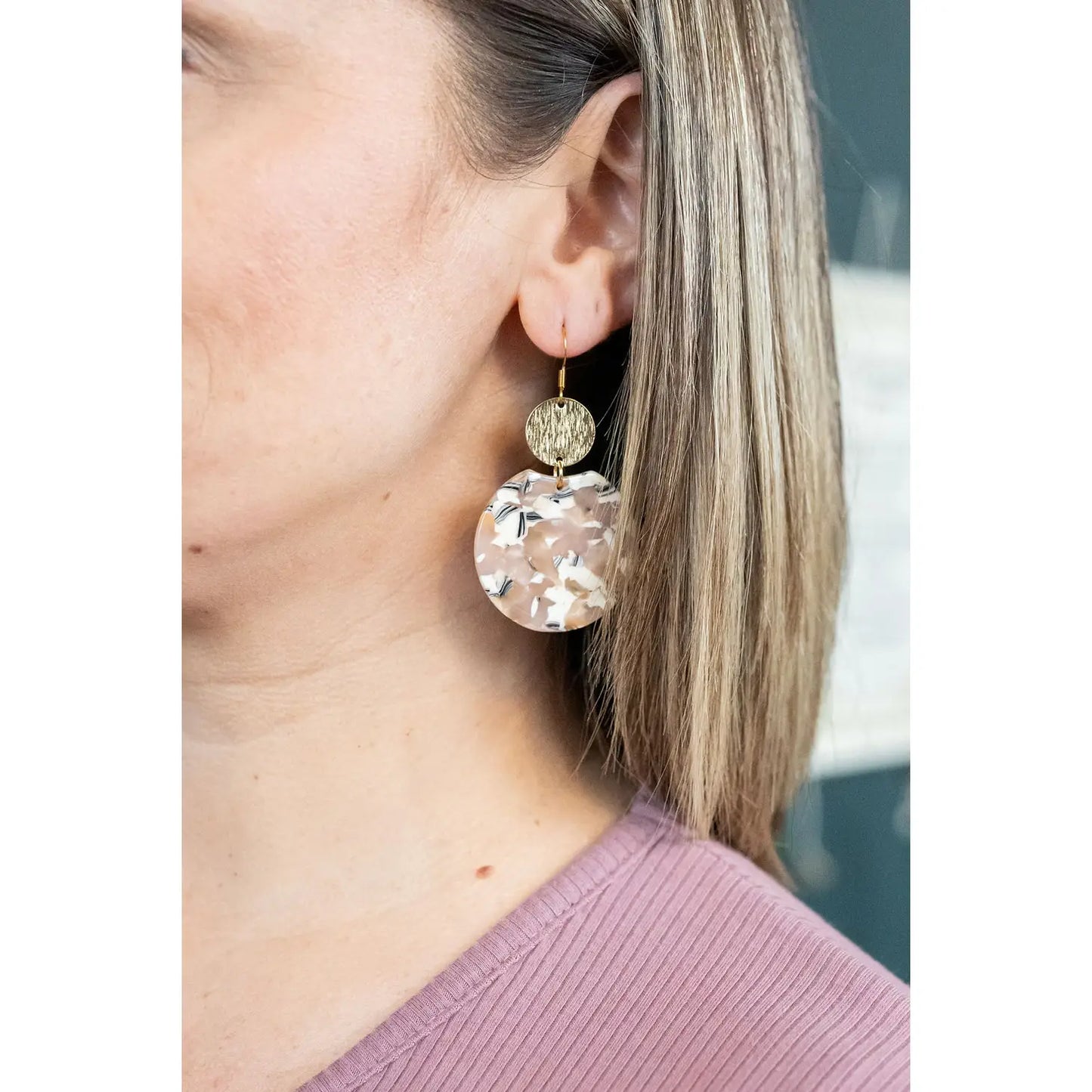 Zoey Earrings - Sandstone